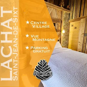Lachat - Centre Village, Vue Montagnes - Aravistour Appartement Saint-Jean-de-Sixt